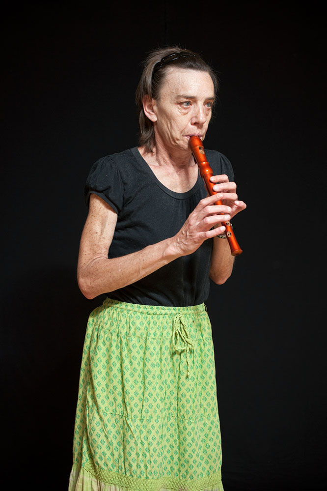 creative portrait flute